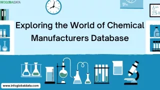 Exploring the World of Chemical Manufacturers Database - InfoGlobalData