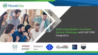 Addressing Modern Customer Service Challenges with SAP CRM Integration