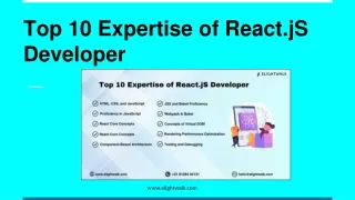 Top 10 Expertise of React.jS Developer (1)