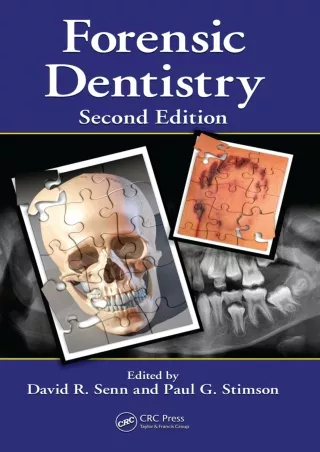 DOWNLOAD/PDF Forensic Dentistry