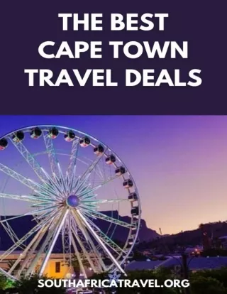 Cape Town on a Budget - Finding the Best Travel Deals