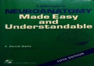 [PDF] Liebman's Neuroanatomy Made Easy and Understandable Full