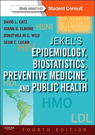 Read ebook [PDF] Jekel's Epidemiology, Biostatistics, Preventive Medicine, and Public Health: