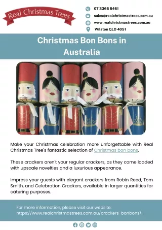 Christmas Bon Bons in Australia