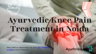 Ayurvedic Knee Pain Treatment in Noida