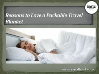 Reasons to Love a Packable Travel Blanket