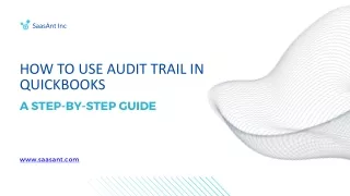 How to Use Audit Trail in QuickBooks