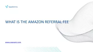 What Is the Amazon Referral Fee