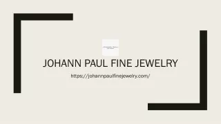 Johann Paul Fine Jewelry