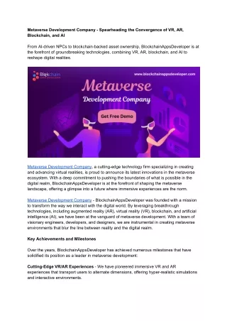 Metaverse Development Company  (3)