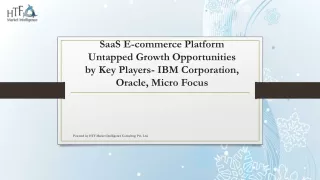 saas E-commerce platform