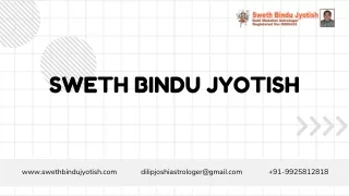 Famous Jyotish in Ahmedabad | Sweth Bindu Jyotish