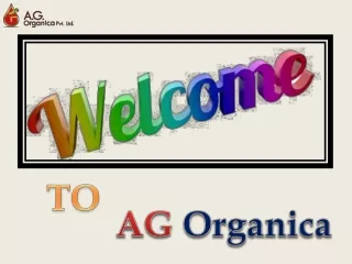 AG Organica Best Cosmetics Products Wholesaler
