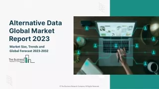 Alternative Data Global Market Size, Share, Growth, Trends, By Data Type, By Application, By Industry, By End User, Regi