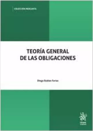 EPUB DOWNLOAD Teoría general de las obligaciones ebooks