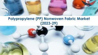 Polypropylene (PP) Nonwoven Fabric Market Size, Growth and Research Report 2029.