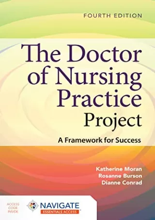 DOWNLOAD/PDF The Doctor of Nursing Practice Project: A Framework for Success