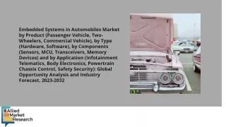 Embedded Systems in Automobiles Market PDF