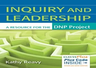 Download Inquiry and Leadership: A Resource for the DNP Project Full