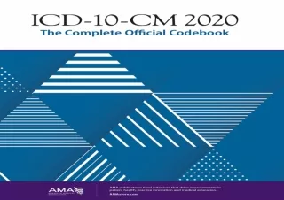 (PDF) ICD-10-CM 2020 The Complete Official Codebook (ICD-10-CM the Complete Offi