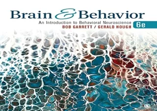 Download Brain & Behavior: An Introduction to Behavioral Neuroscience Kindle