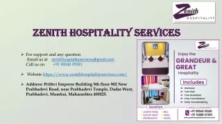 Affordable corporate stay in prabhadevi Mumbai  Zenith Hospitality Services