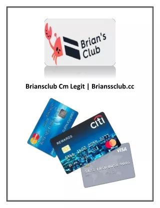 Briansclub Cm Legit | Brianssclub.cc