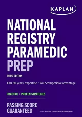 $PDF$/READ/DOWNLOAD National Registry Paramedic Prep: Practice   Proven Strategies (Kaplan Test