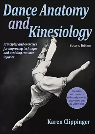 READ [PDF] Dance Anatomy and Kinesiology