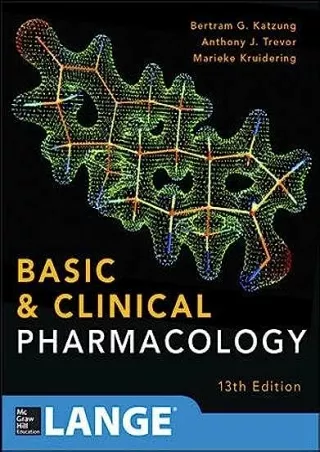 [PDF READ ONLINE] Basic & Clinical Pharmacology