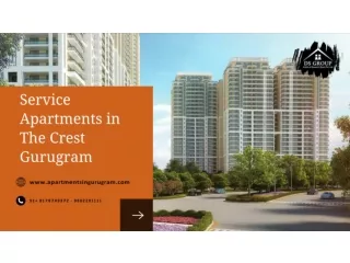 Service Apartment for Rent | Service Apartment in Gurugram