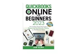 Download PDF QuickBooks Online for Beginners 2023 The Complete Step By Step Guid