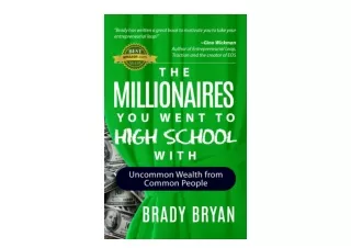 Download The Millionaires You Went To High School With Uncommon Wealth from Comm