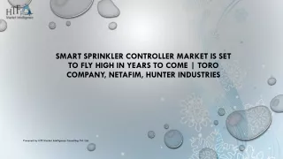 Smart Sprinkler Controller Market