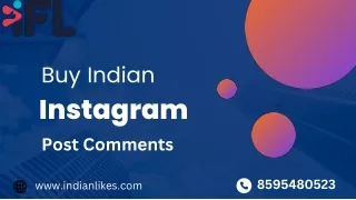 Buy Indian Instagram Post Comments - IndianLikes