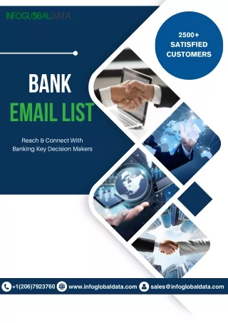 Bank Email List - InfoGlobalData