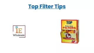 Top Filter Tips