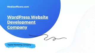 WordPress Website Development Company