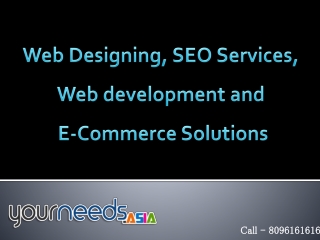 E-Commerce Portal Development USA | Hyderabad SEO Services