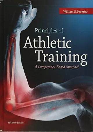 [PDF] DOWNLOAD EBOOK Principles of Athletic Training: A Competency-Based Ap