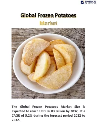 Global Frozen Potatoes Market