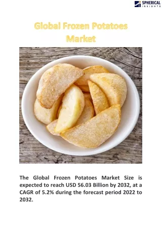 Global Frozen Potatoes Market