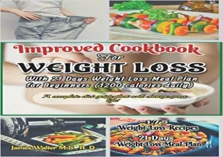 (PDF) IMPROVED COOKBOOK FOR WEIGHT LOSS: With 21 Days Weight Loss Meal Plan for