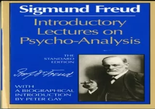 (PDF) Introductory Lectures on Psychoanalysis Free