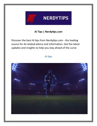 Ai Tips  Nerdytips.com