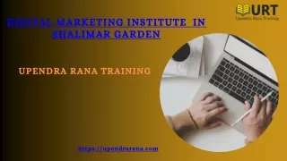 Learn about the Digital marketing institute in Shalimar Garden