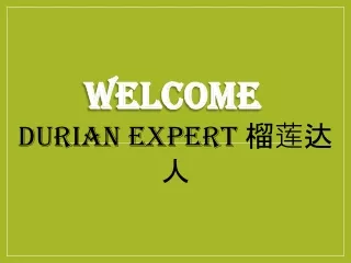 Are you looking for the best black thorn durian in Novena?