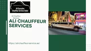 Premium Airport Chauffeur Services in Dubai  Luxury Airport Transfers