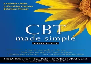 (PDF) CBT Made Simple: A Clinician's Guide to Practicing Cognitive Behavioral Th