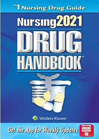 READ [PDF] Nursing2021 Drug Handbook (Nursing Drug Handbook)